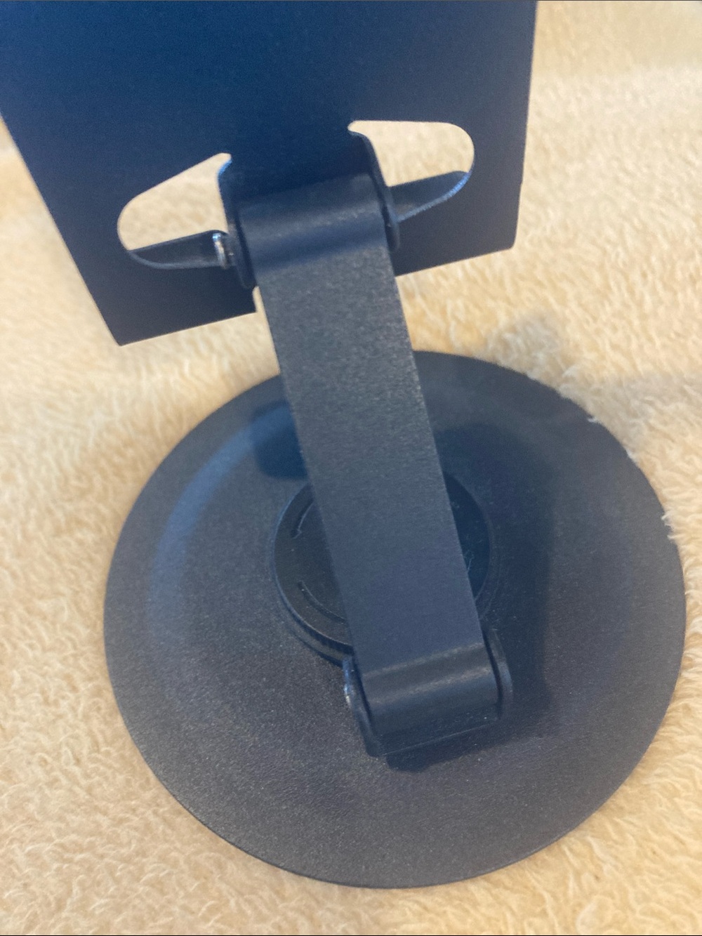 Universal Black Adjustable Phone and Tablet Stand - Picture 3 of 4